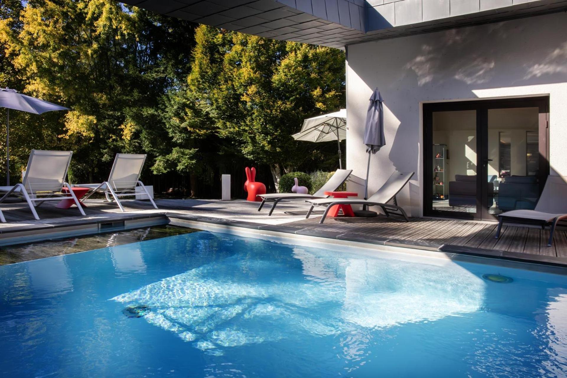 L'Aubiniere Hotel Restaurant & Spa Saint-Ouen-les-Vignes Екстериор снимка